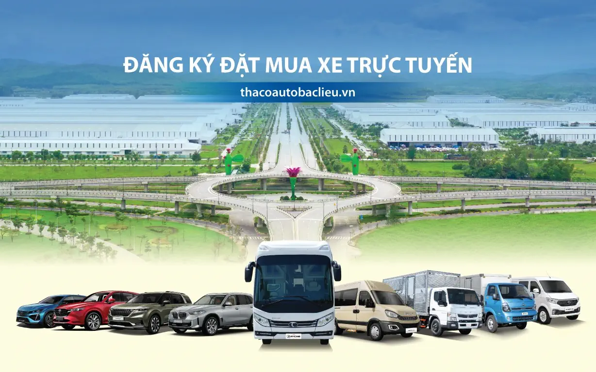 Đẩy mạnh công nghệ số, THACO AUTO Bạc Liêu triển khai tính năng đặt mua xe trực tuyến