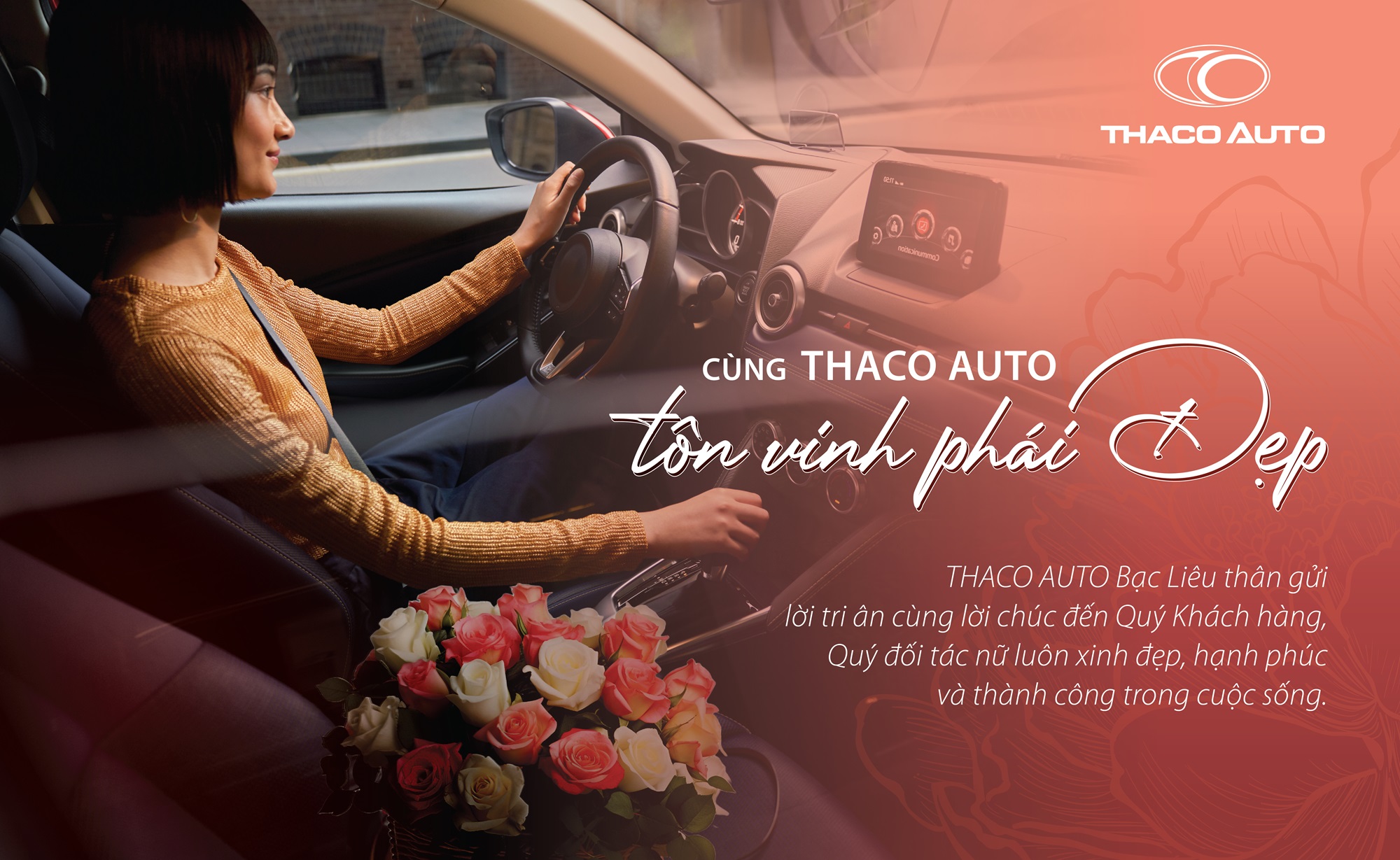 CÙNG THACO AUTO BẠC LIÊU TÔN VINH PHÁI ĐẸP