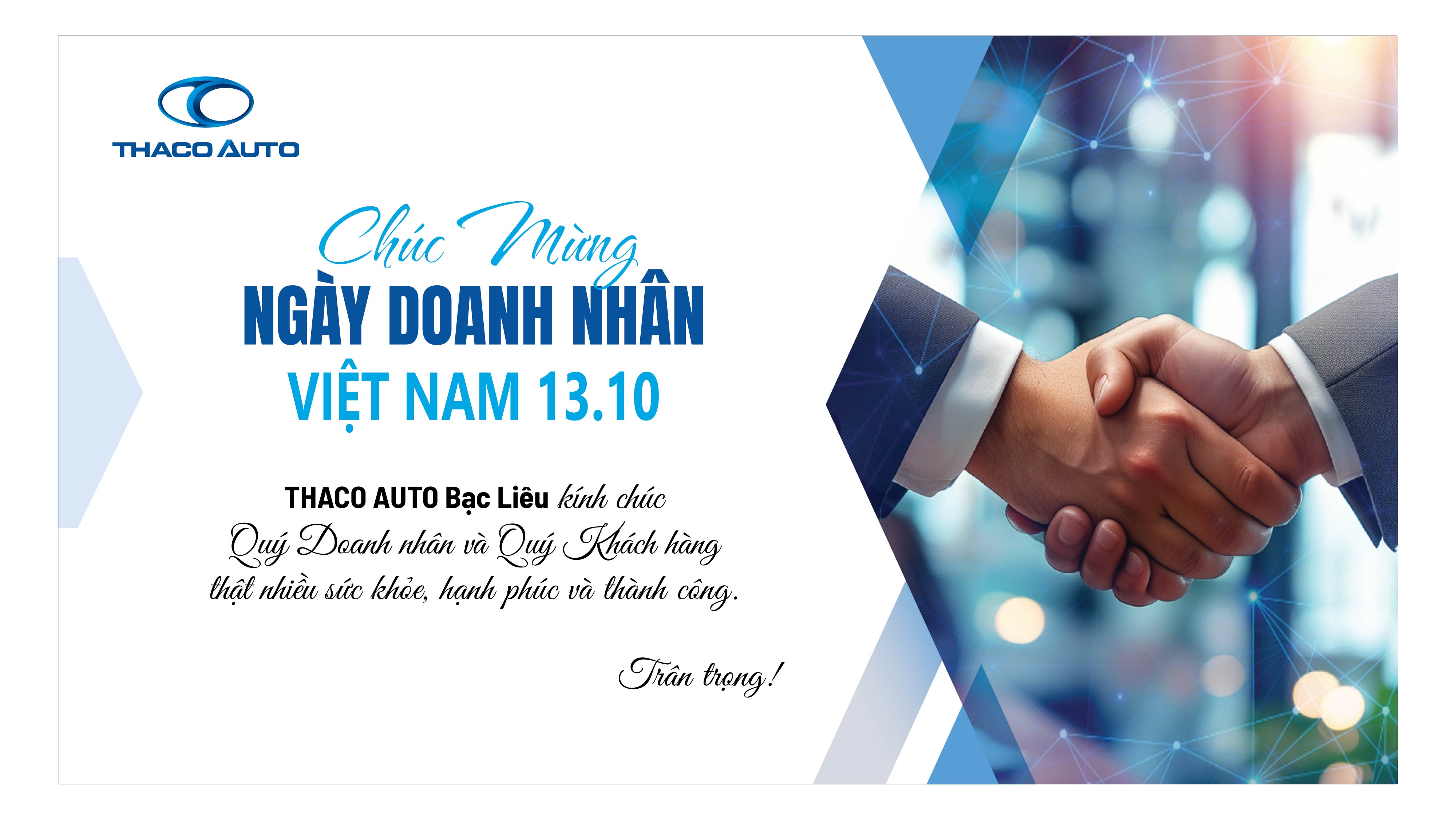 CHÚC MỪNG NGÀY DOANH NHÂN VIỆT NAM 13/10