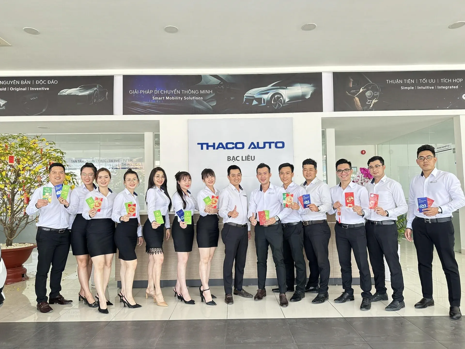 Phấn khởi những ngày đầu năm mới tại THACO AUTO BẠC LIÊU
