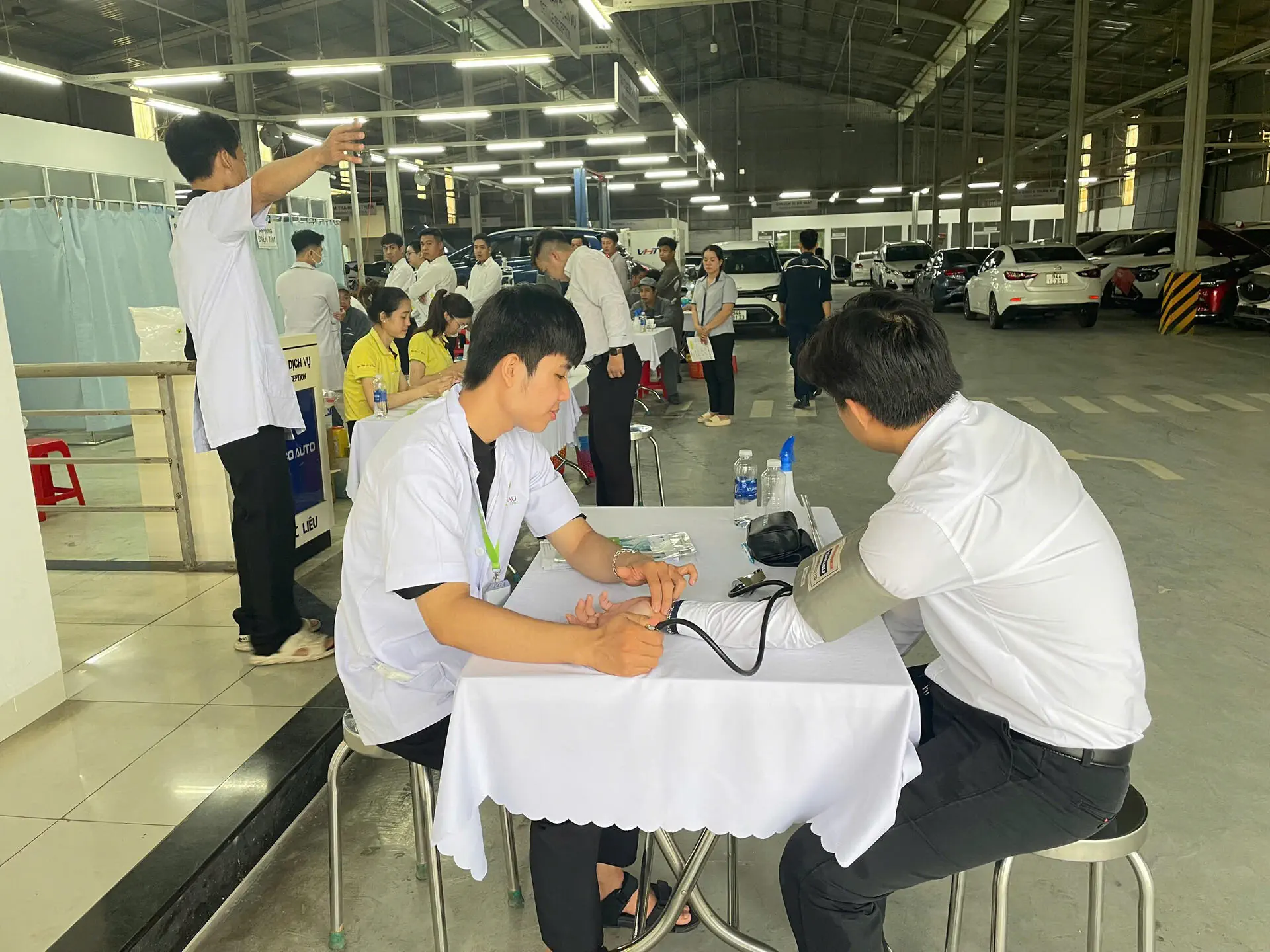 THACO AUTO Bạc Liêu tổ chức khám sức khỏe định kỳ cho CBNV năm 2024