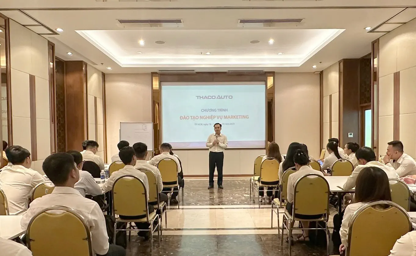 THACO AUTO Bạc Liêu nâng cao kỹ năng sáng tạo nội dung cho nhân sự phụ trách Marketing