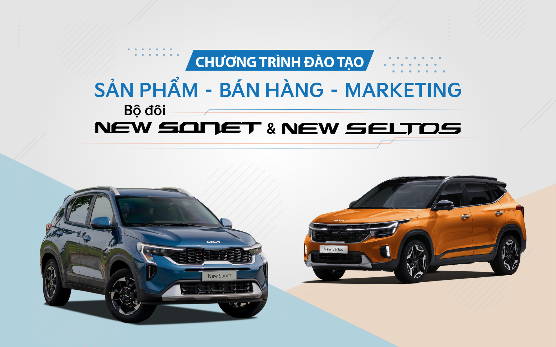 THACO AUTO Bạc Liêu tham gia đào tạo kiến thức sản phẩm bộ đôi Kia New Sonet và Kia New Seltos